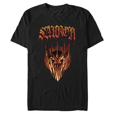 Мужская футболка The Dark Lord Sauron черного цвета