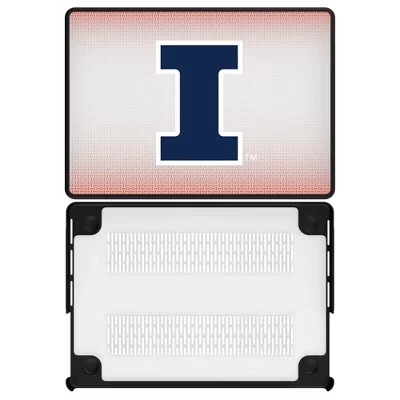 Льняной чехол для ноутбука NCAA Big Ten Universities для Apple MacBook illinois fighting illinini