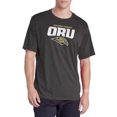 Мужская спортивная футболка Campus Lab Oral Roberts University с основным логотипом.