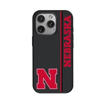 Боковая панель университетов Большой десятки NCAA, совместимый с MagSafe чехол для мобильного телефона Apple iPhone nebraska huskers block n