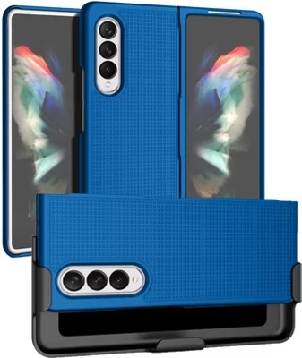 Чехол-кобура Nakedcellphone для Z Fold 3, синий