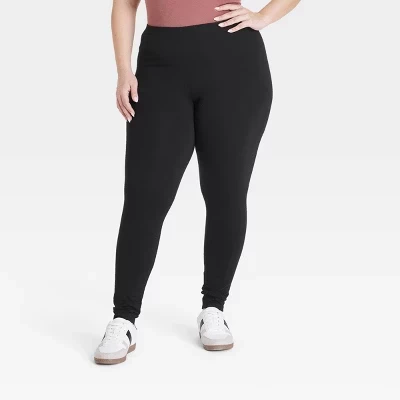 Женские леггинсы Slim Fit с высокой талией - ™ черные