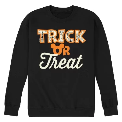 Мужская флисовая толстовка Trick Or Treat с рисунком Микки Филла, черная