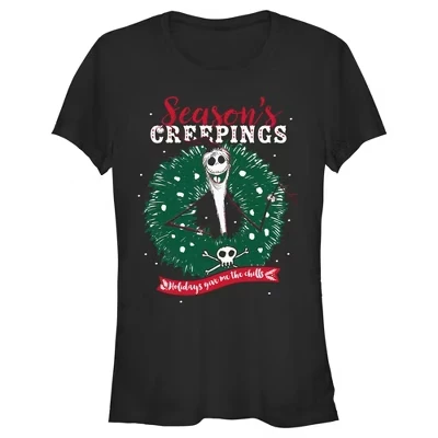 Женская футболка Jack Season's Creepings для юниоров, черная