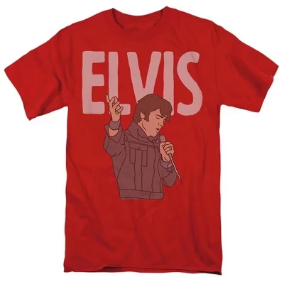 Мужская специальная футболка Elvis '68, красная