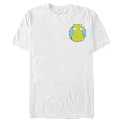 Мужская футболка со значком Kuchi Kopi, белая