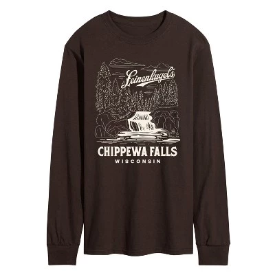 Мужской лонгслив Leinenkugel Chippewa Falls, коричневый