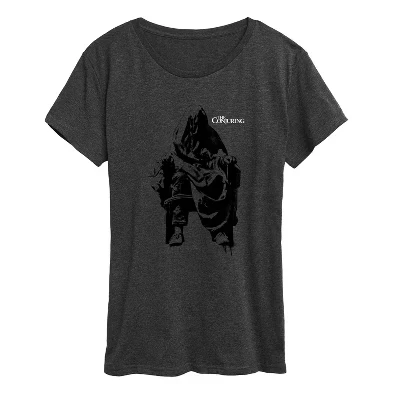 Women's -  - Conjuring Chair Short Sleeve Graphic T-Shirt heather charcoal