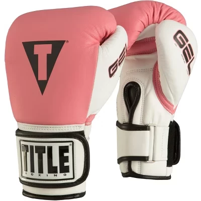 Перчатки боксерские Title Boxing Gel World Bag, розовые
