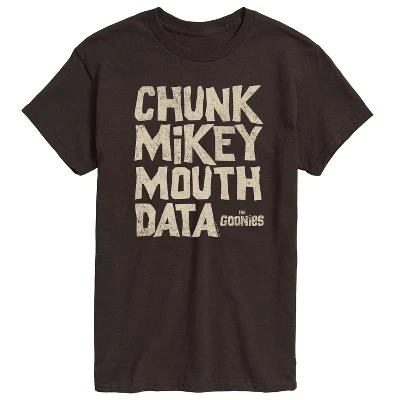 Мужская футболка The Goonies Chunk Mikey, коричневая