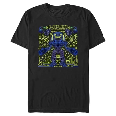 Мужская футболка The Electric State Herman Construction Bot черного цвета