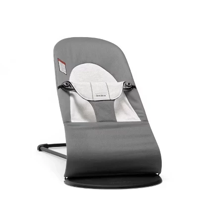Шезлонг-качалка BabyBjorn Bouncer Balance Soft, серый