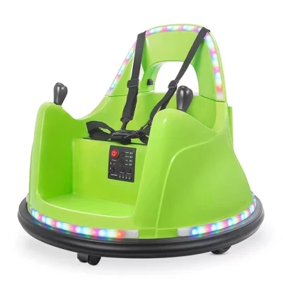 Детская машинка Kidzone 360 Spin Wi-Fi, зеленая