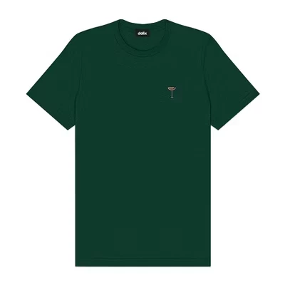 Мужская футболка Coffee Martini среднего веса forest green