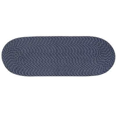 Коллекция Sunsplash Braid из 100% полипропилена, реверсивный коврик для помещений и улицы - galaxy