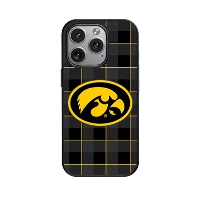 NCAA Big Ten Universities Клетчатый чехол для мобильного телефона, совместимый с MagSafe, для Apple iPhone iowa hawkeyes