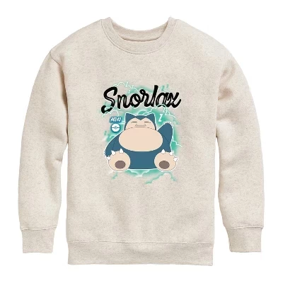 Толстовка для мальчиков Pokemon Snorlax, натуральная