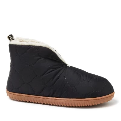 Женская утепленная домашняя обувь Booty Slipper черного цвета