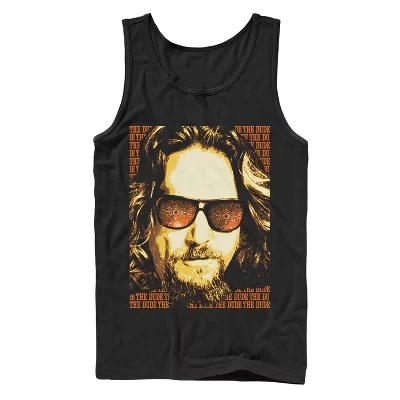 Мужская майка The Big Lebowski The Dude, черная
