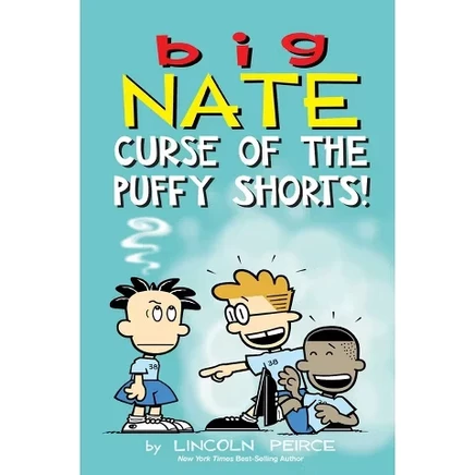 Книга Big Nate: Curse of the Puffy Shorts, мягкая обложка