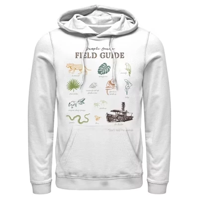 Мужское худи Jungle Cruise Field Guide, белое