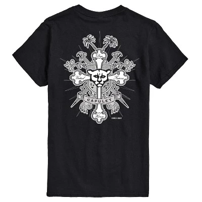 Мужская футболка с коротким рукавом и рисунком Juliet Crest, черная