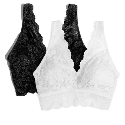 Женский бралет Smart Sexy Signature Lace, черный/белый