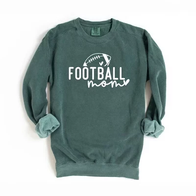 Женская толстовка с рисунком Football Mom Ball