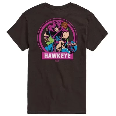 Мужская футболка с коротким рукавом с логотипом Hawkeye Circle, коричневая