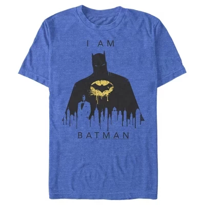 Мужская футболка с надписью Batman I Am Gotham Drip