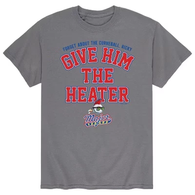 Мужская футболка Give Him The Heather с коротким рукавом и рисунком цвета древесного угля