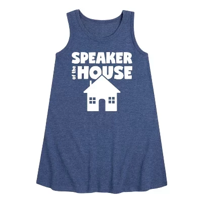 Детское платье Instant Message Speaker Of The House, синее