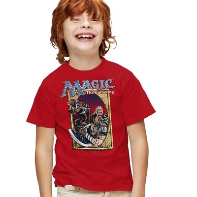 Детская футболка Magic: The Gathering Колода, красная