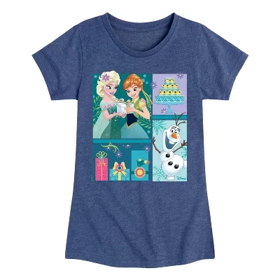 Детская футболка Disney Frozen, синяя