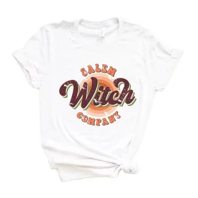 Женская футболка Simply Sage Market Salem Witch, белая