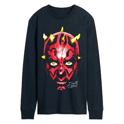 Мужской лонгслив Star Wars Darth Maul, синий