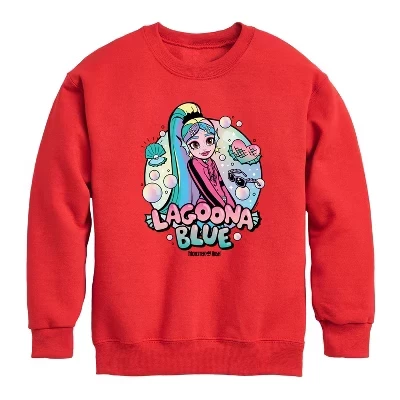 Флисовая толстовка с длинным рукавом Lagoona Blue Bubbles Graphic красный