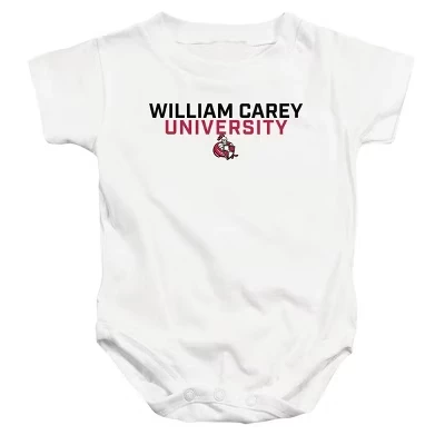 Боди для младенцев William Carey, логотип, белый