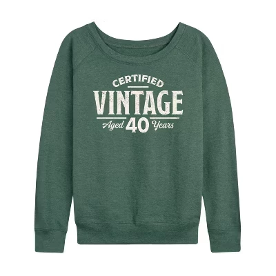 Женский лонгслив Instant Message Vintage 40, зелёный меланж