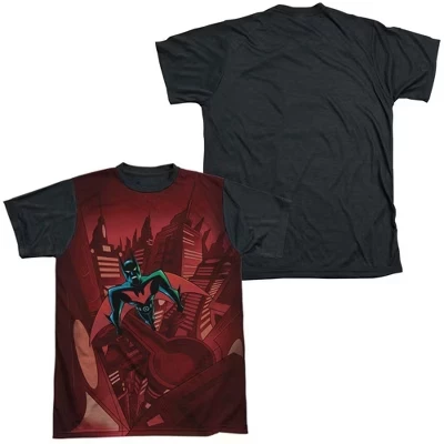 Мужская футболка Beyond Red Gotham Costume с коротким рукавом белого цвета