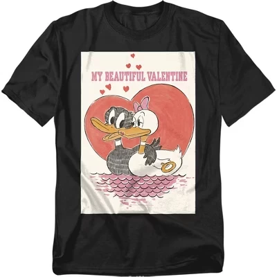 Men's  My Beautiful Valentine T-Shirt black