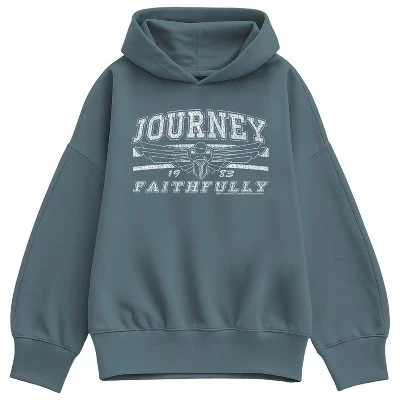 Женская флисовая толстовка с капюшоном Faithfully Oversize