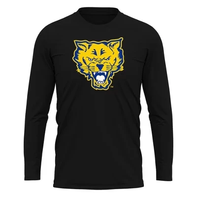 Мужской лонгслив NCAA Fort Valley State, черный