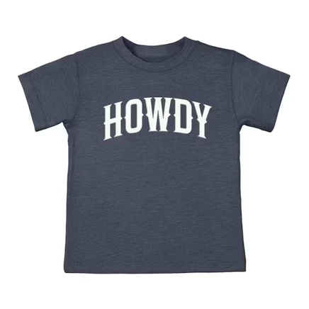 Детская футболка The Juniper Shop Howdy, темно-синяя