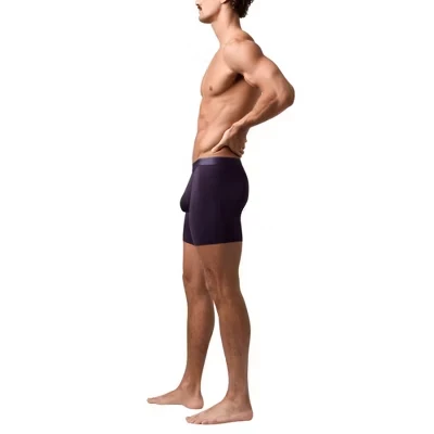 Очевидно, что мужские боксеры PrimeMan Boxer с короткими 6-дюймовыми штанинами nightshade