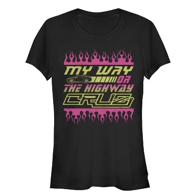 Женская футболка для юниоров My Way or Highway черного цвета