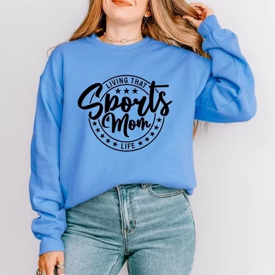 Толстовка Living That Sports Mom Life Stars от Каролины