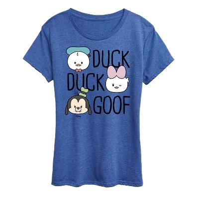 Женская футболка с коротким рукавом и рисунком Duck Duck Goof