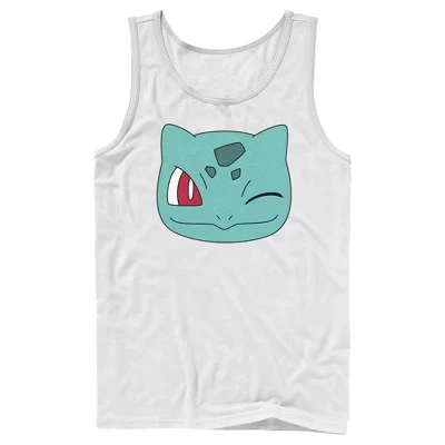 Мужская майка Pokemon Bulbasaur, белая