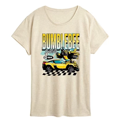 Женская футболка Bumblebee Racing с коротким рукавом и рисунком birch